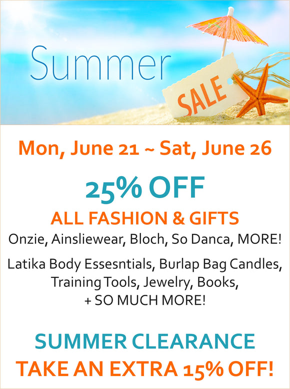 HELLO SUMMER! IT'S OUR SUMMER SALE!