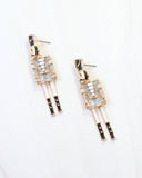 Naughty or Nice Nutcracker Earring Silver
