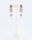 Naughty or Nice Nutcracker Earring Silver