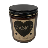 Burlap Bag 9 Oz Soy Candle