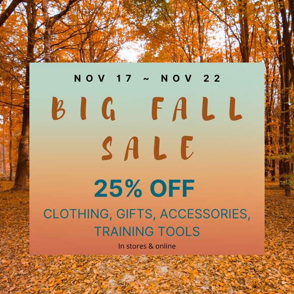 Shop our BIG FALL SALE now!
