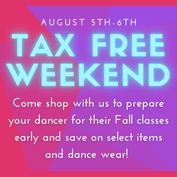 Texas Tax Free weekend at DC!