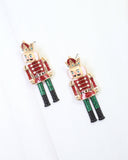 Nutcracker Waltz Earring Red