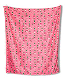 Nutcracker Cutie Throw   Pink/Multi   50x60