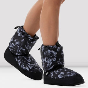 Fall 24 Floral Bootie Adult Black