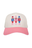 Nutcrackers Vintage Christmas Trucker Hats for Women