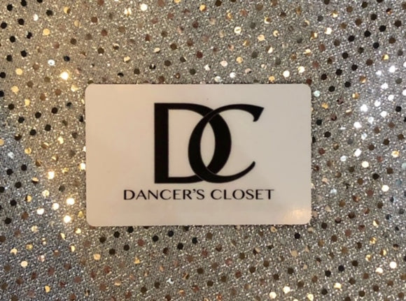 Dancer's Closet Gift Card